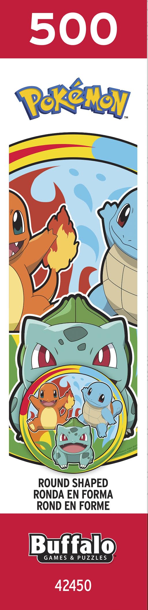 Buffalo Games - Kanto Badge - 500 Piece Round Jigsaw Puzzle Buffalo Games