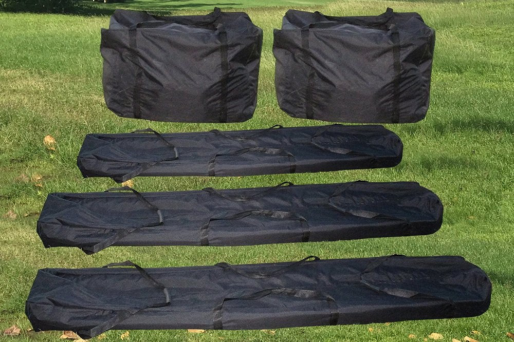 DELTA Canopies 40'x20' PE Party Tent - Large Heavy Duty Wedding Tent Outdoor Event Shelter Upgraded Galvanized Canopy, Waterproof Top + 5 Storage Bags DELTA