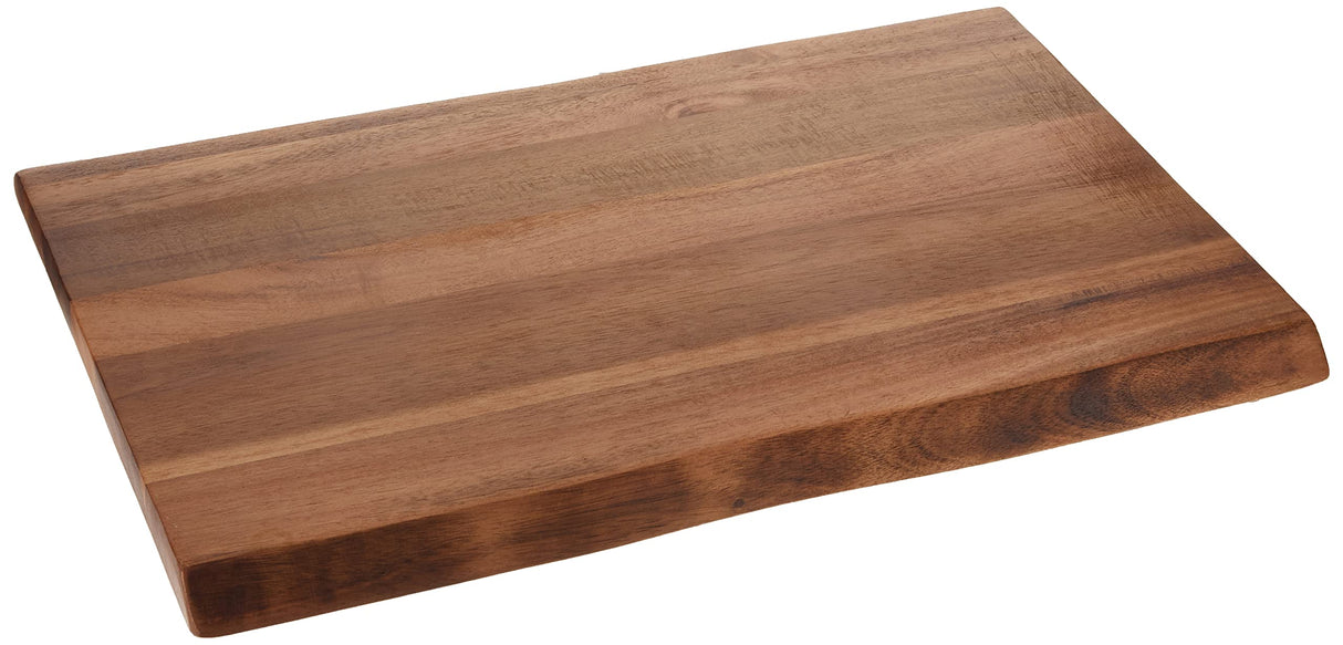 Rachael Ray Pantryware Wood Cutting Board / Wood Serving Board - 17 Inch x 12 Inch, Brown Rachael Ray