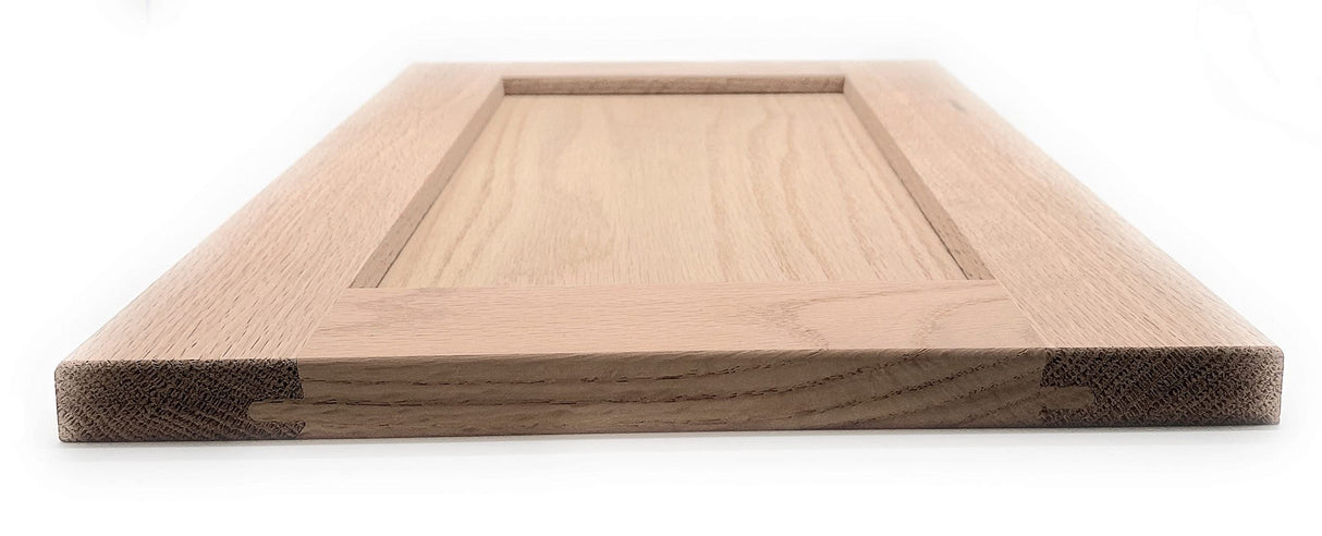 ONESTOCK 11.5W x 22H Unfinished Oak Kitchen Cabinet Door Replacement, Shaker Style ONESTOCK