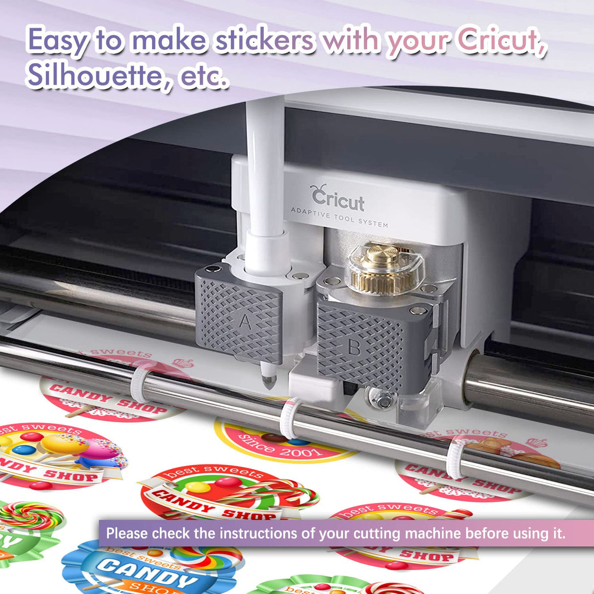 Koala Printable Vinyl Sticker Paper for Inkjet Printer 11x17 Inch - 10 Sheets White Glossy Sticker Paper, Waterproof Sticker Printer Paper, Tear-Resistant, Removable KOALA PAPER