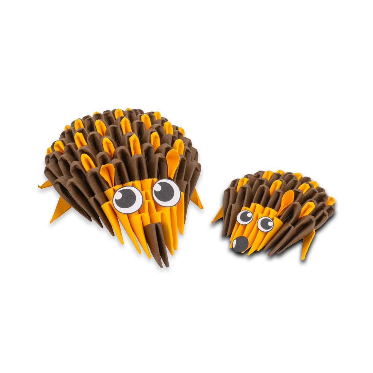 Creagami 716 3178718 Origami 3D Paper Sculpture Hedgehog Craft Set for Adults and Children from 7 Years, 204 Pieces, único CreativaMente