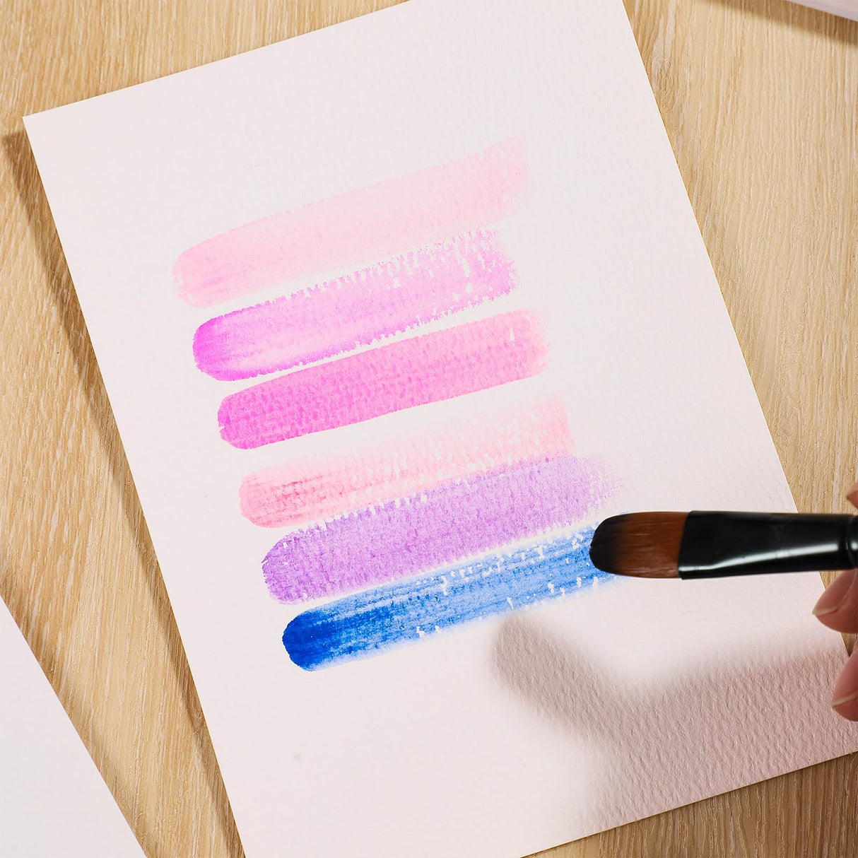 30 Sheets Watercolor Paper 8.5 x 11, 140 lb/300 GSM Cold Press Watercolor Paper Bulk White Water Color Paper Cotton Paper for Kids Students Adults Beginners Artists Prudiut