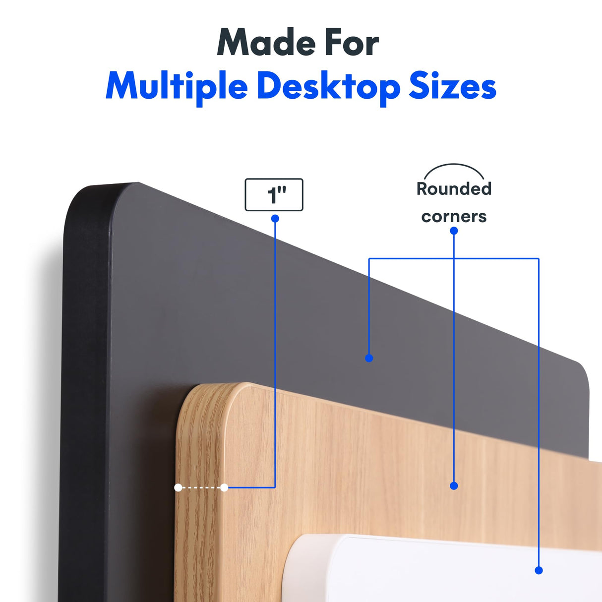 FLEXISPOT One-Piece Electric Standing Desk, 60 x 24 Inches Adjustable Desk with Seamless Desktop, Memory Controller Height Adjustment (Black Frame + Black Desktop, 2 Packages) FLEXISPOT