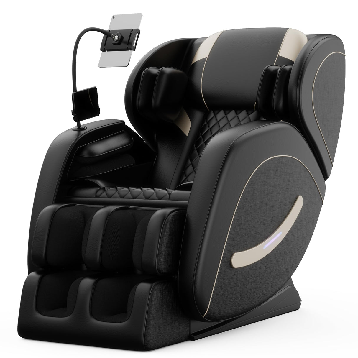 2025 Massage Chair Full Body, Zero Gravity Massage Chair with Auto Modes, Airbag Massage, 6 Fix Point Rollers, Foot Massage, Heating, Touch Screen Controller, Home Relaxation Recliner with Massage Msutree