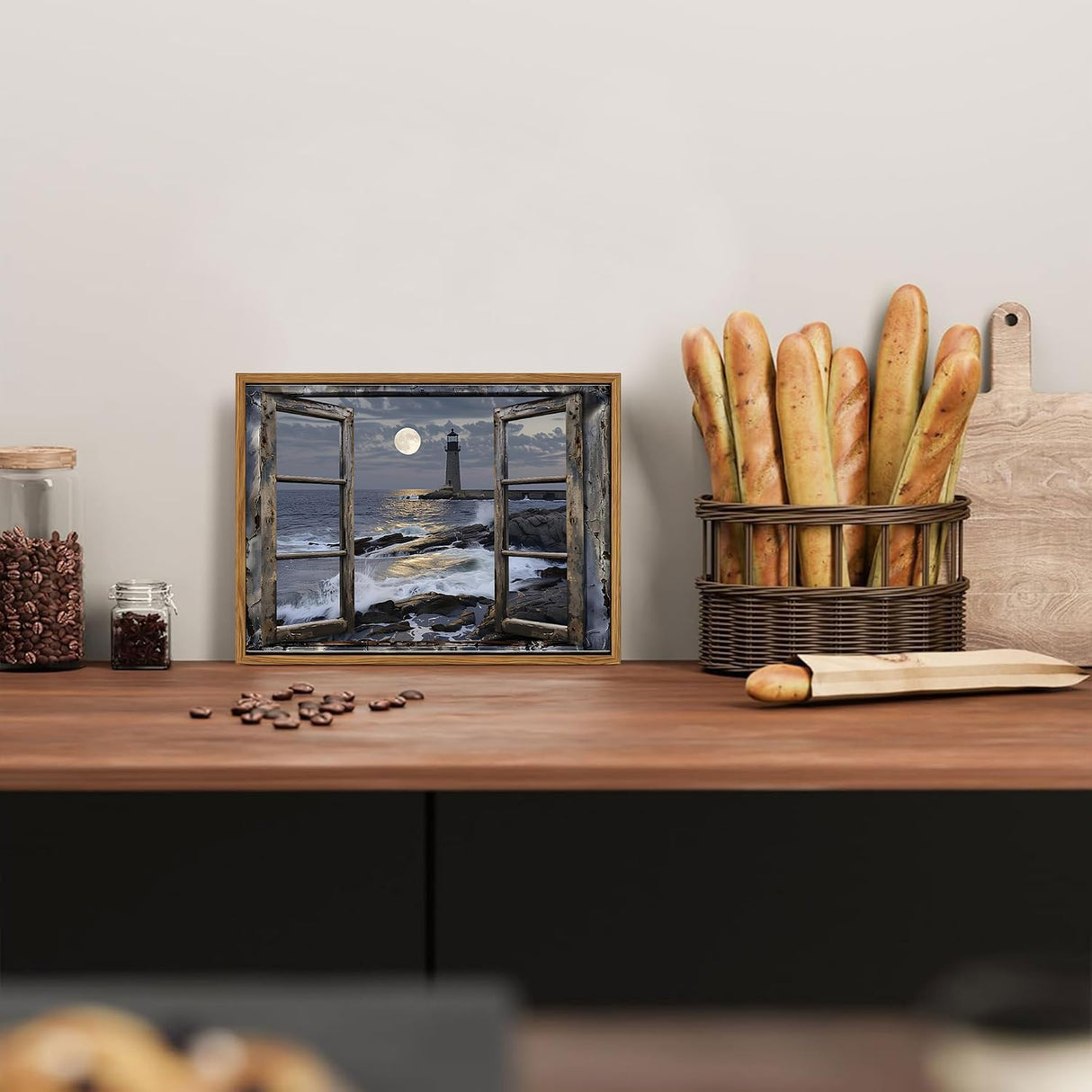 DAZZLEDOTS Diamond Art Kits for Adults, Lighthouse Diamond Painting Kits for Beginner Ocean Coast Round 5D Full Drill Diamond Dots Crafts for Home Wall Decor Gifts 16x12 Inch DAZZLEDOTS