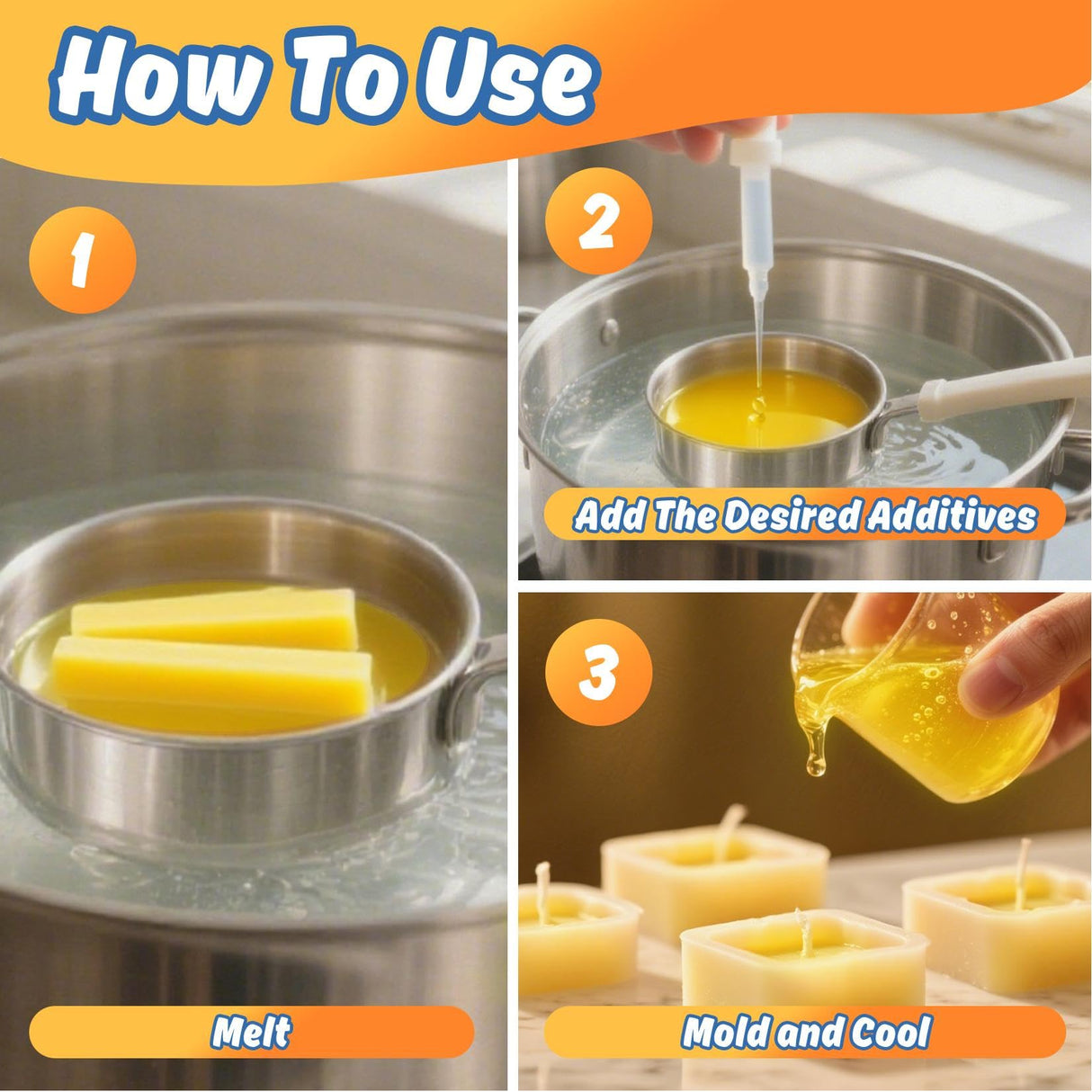 Sukh 12PCS Yellow Beeswax-Bar - 290g(10.23oz) Beeswax Block - Wax Bar Yellow Beeswax Bulk Bar of Wax Yellow Beewax for Candles Triple Filtered Skincare,Lip Balms,Lotions,DIY Projects,Soap Sukh