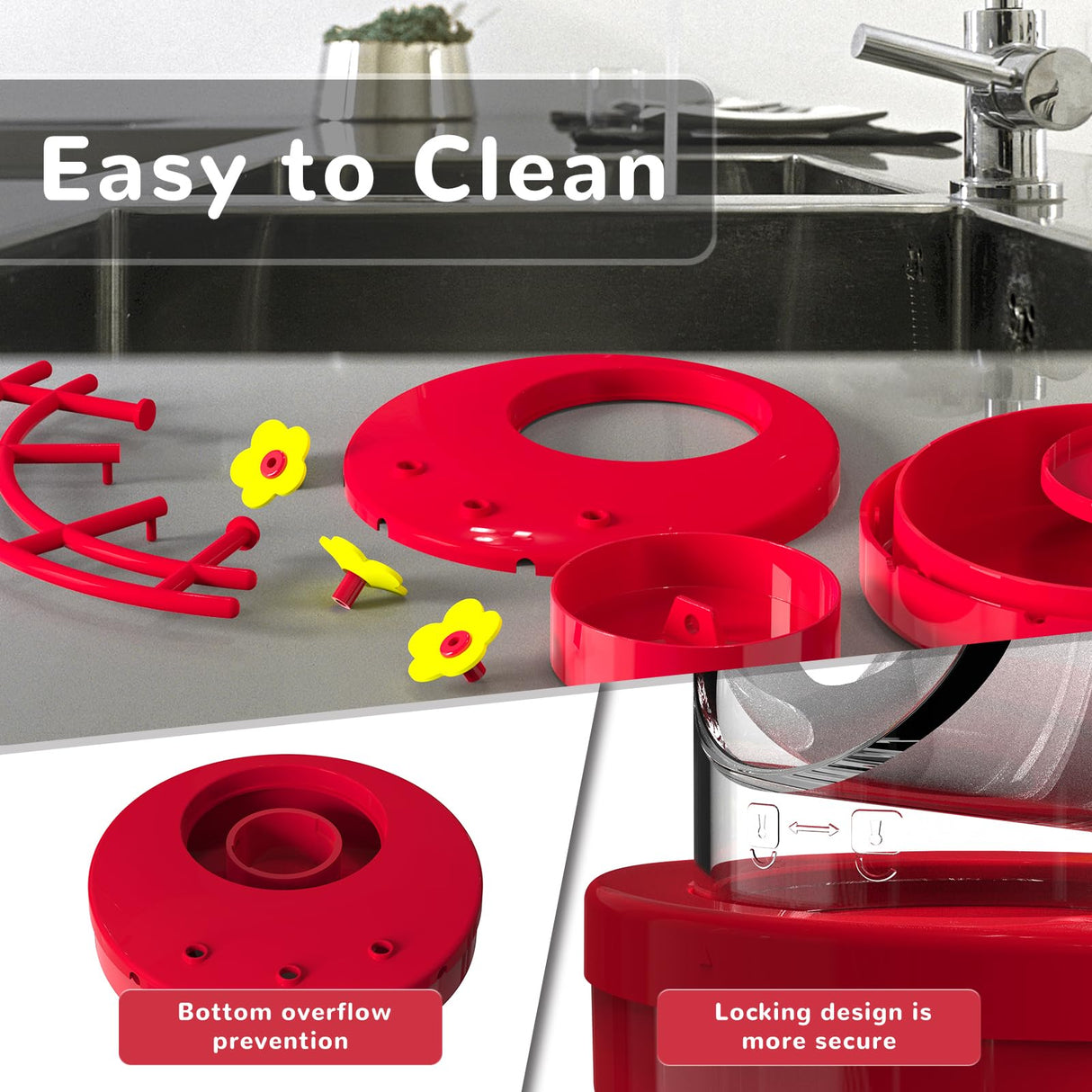 Smart Hummingbird Feeder with Camera, Outdoors Bird Feeder Camera Solar Powered, AI Identify Bird Species and Cloud Storage, HD Auto Capture Bird TT Nature