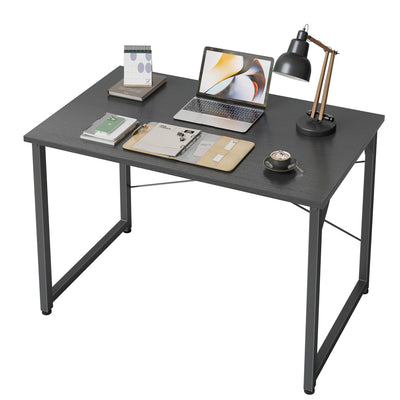 CubiCubi Computer Desk, 32 inch Small Home Office Desk for Small Spaces, Modern Simple Style for Home, Office, Study, Writing, Dark Black