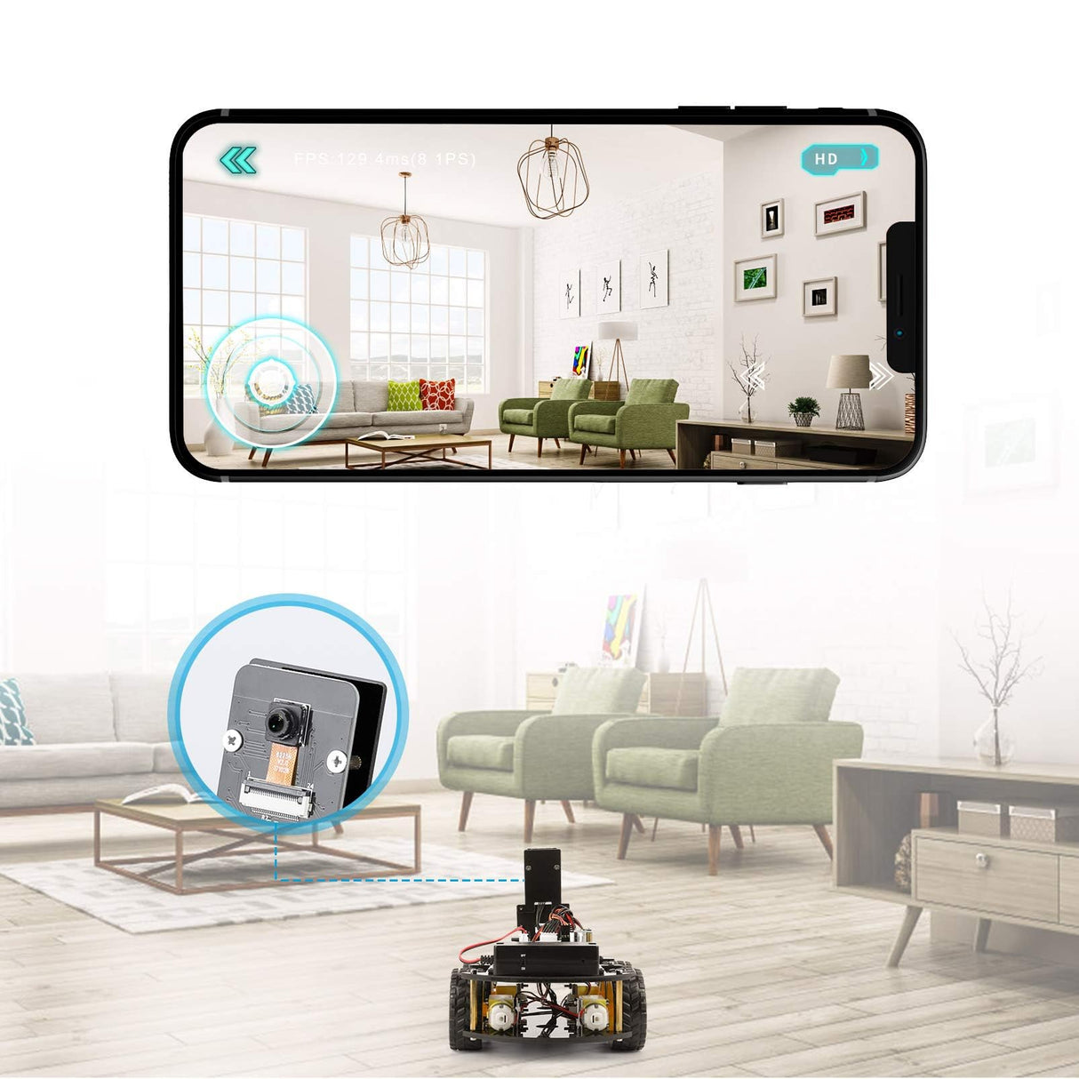 ELEGOO UNO R3 Smart Robot Car Kit V4 for Arduino Robotics for Kids Ages 8-12 12-16 STEM Science Kits Coding Gifts for 8 9 10 11 12 13 14 15 16 Year Old Boys Girls Teens Cool Engineering Building Toys ELEGOO