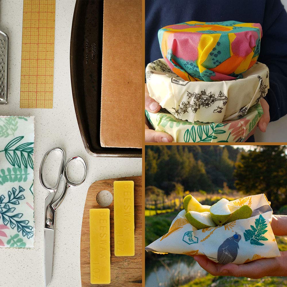 EricX Light Beeswax Bars 7oz,1oz for Each Beeswax Bars,Pack of 7,Cosmetic Grade EricX Light