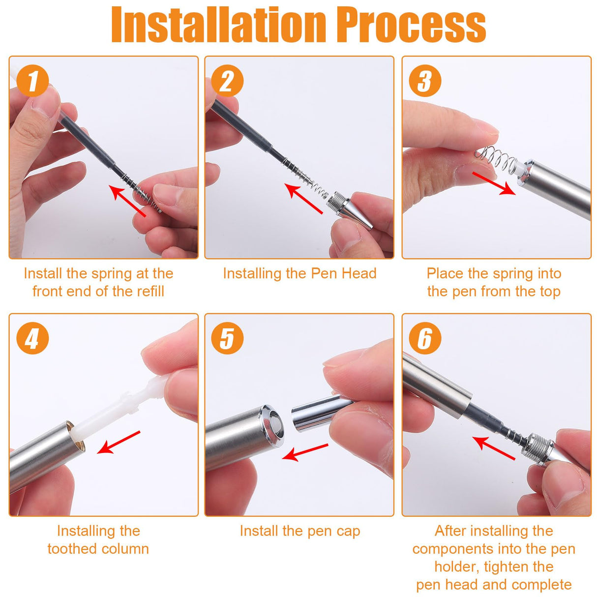 Qilery 25 Set Stainless Steel Pen Resin Blank Pens for UV Dtf Wraps Sublimation Pens Gifts Resealable Pouch Bag and Holographic Thank You Cards Set for DIY Glitter Pen Epoxy Pen Craft Blanks Gel Pen Qilery