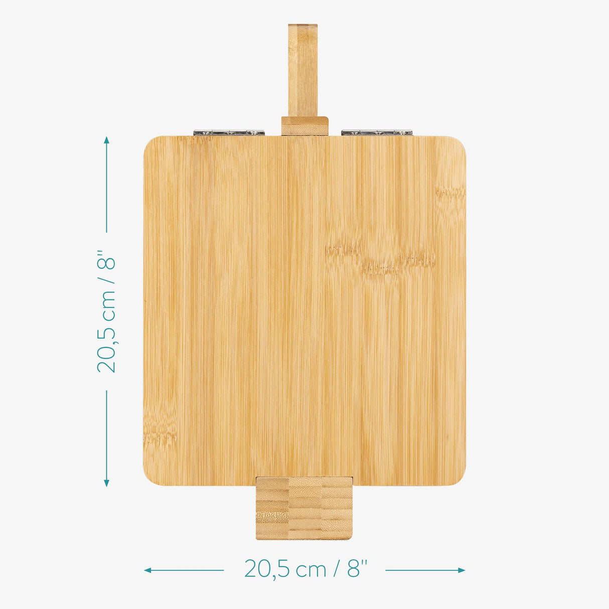 Navaris Wooden Tortilla Press - Wood Pataconera Tortilla Quesadilla Maker Flour Dough Press for Quesadillas Tortillas Indian Roti Tostones Patacones Navaris