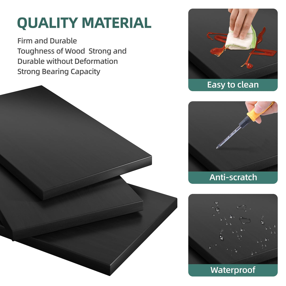 Shintenchi Bookshelf, Industrial Bookshelves and Bookcases with Doors Floor Standing 6 Shelf Display Storage Shelves 70.6 inches Tall Bookcase for Home Office, Living Room (Black) Shintenchi