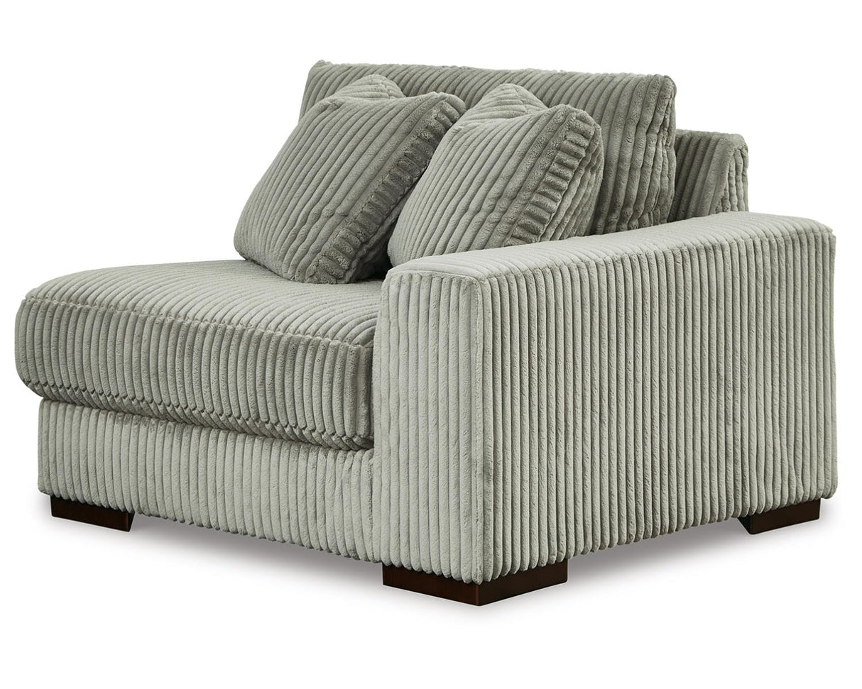Signature Design by Ashley Lindyn Casual 3-Piece Sectional Sofa with Reversible Cushion, Gray Signature Design by Ashley