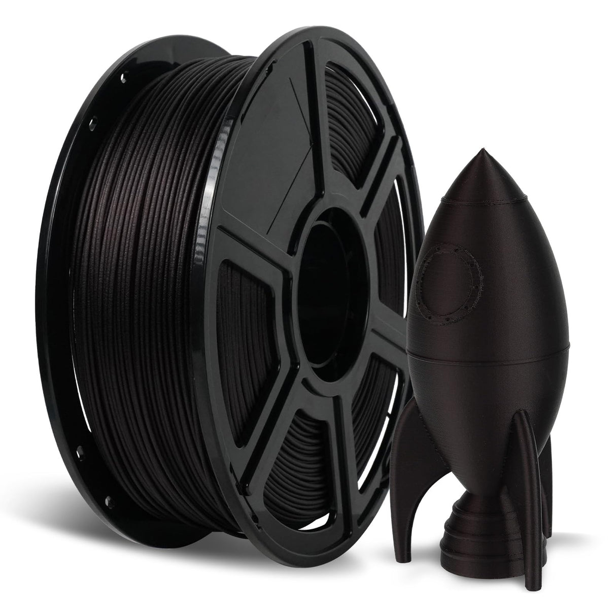 FLASHFORGE Carbon Fiber PETG Filament 1.75mm Marsala, Reinforced 3D Printer Filament 1kg, Lightweight & High-Strength PETG-CF Filament, Strong & Easy to Print FLASHFORGE