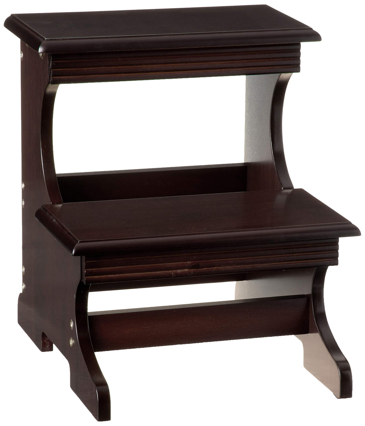 Frenchi Home Furnishing Crestside 2 - Step Wood Step Stool Frenchi Furniture
