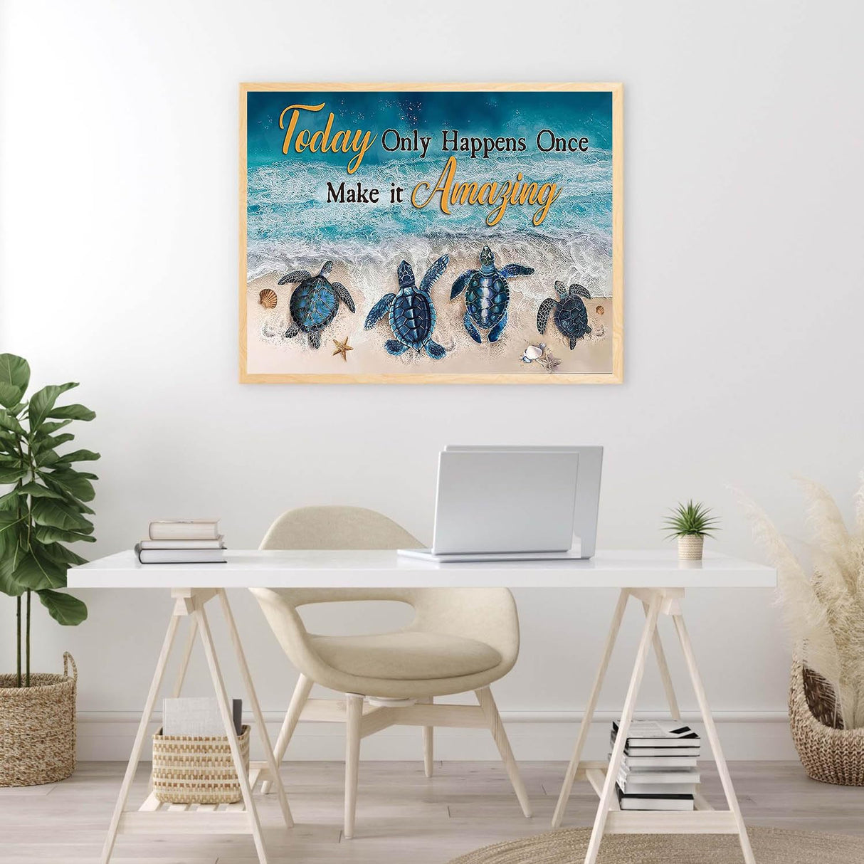 Legrace Sea Turtle Diamond Art Painting Kits for Adults - Full Drill Diamond Dots Paintings for Beginners, Round 5D Paint with Diamonds Pictures Gem Art Painting Kits DIY Adult Crafts Kits 12x16inch Legrace