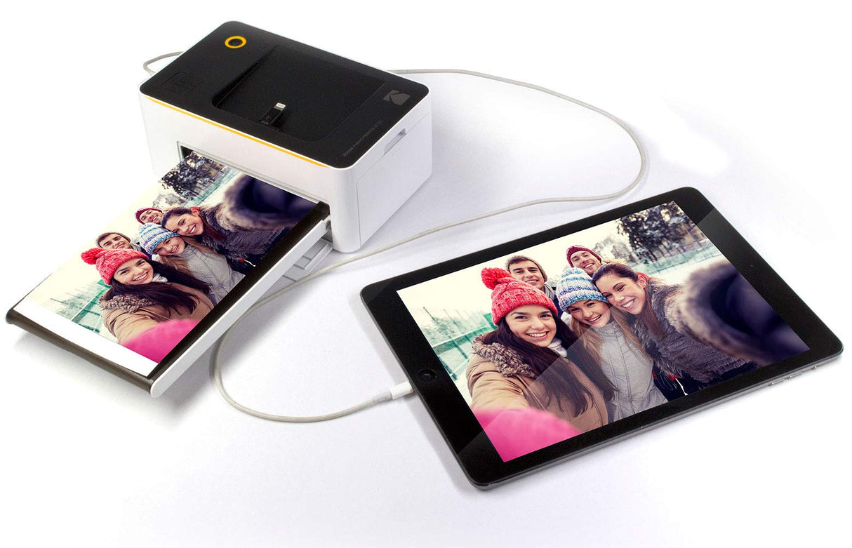 KODAK Dock Plus & Dock Photo Printer Cartridge PHC-40 – Cartridge Refill & Photo Paper - 40 Pack,Black KODAK