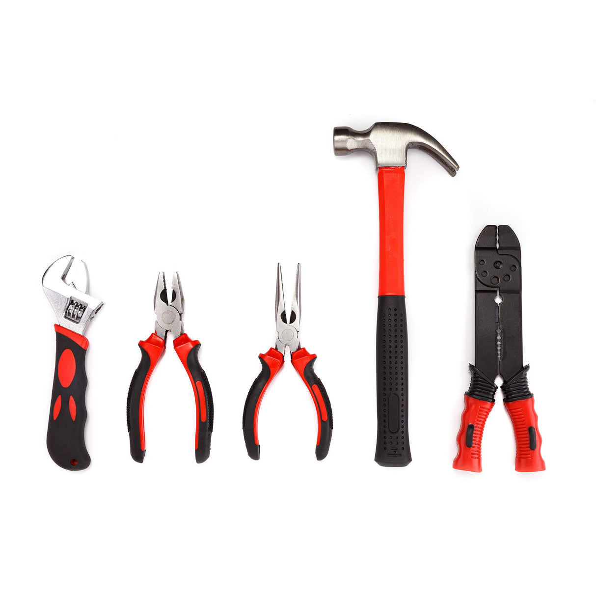 CARTMAN 160 Piece General Household Hand Tool Set Kit with Plastic Toolbox Electricians Tools CARTMAN