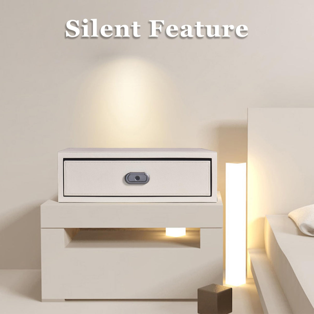 Leather-Wrapped Biometric Jewelry & Gun Vault – Quick-Access Fingerprint Lock XPEDITION