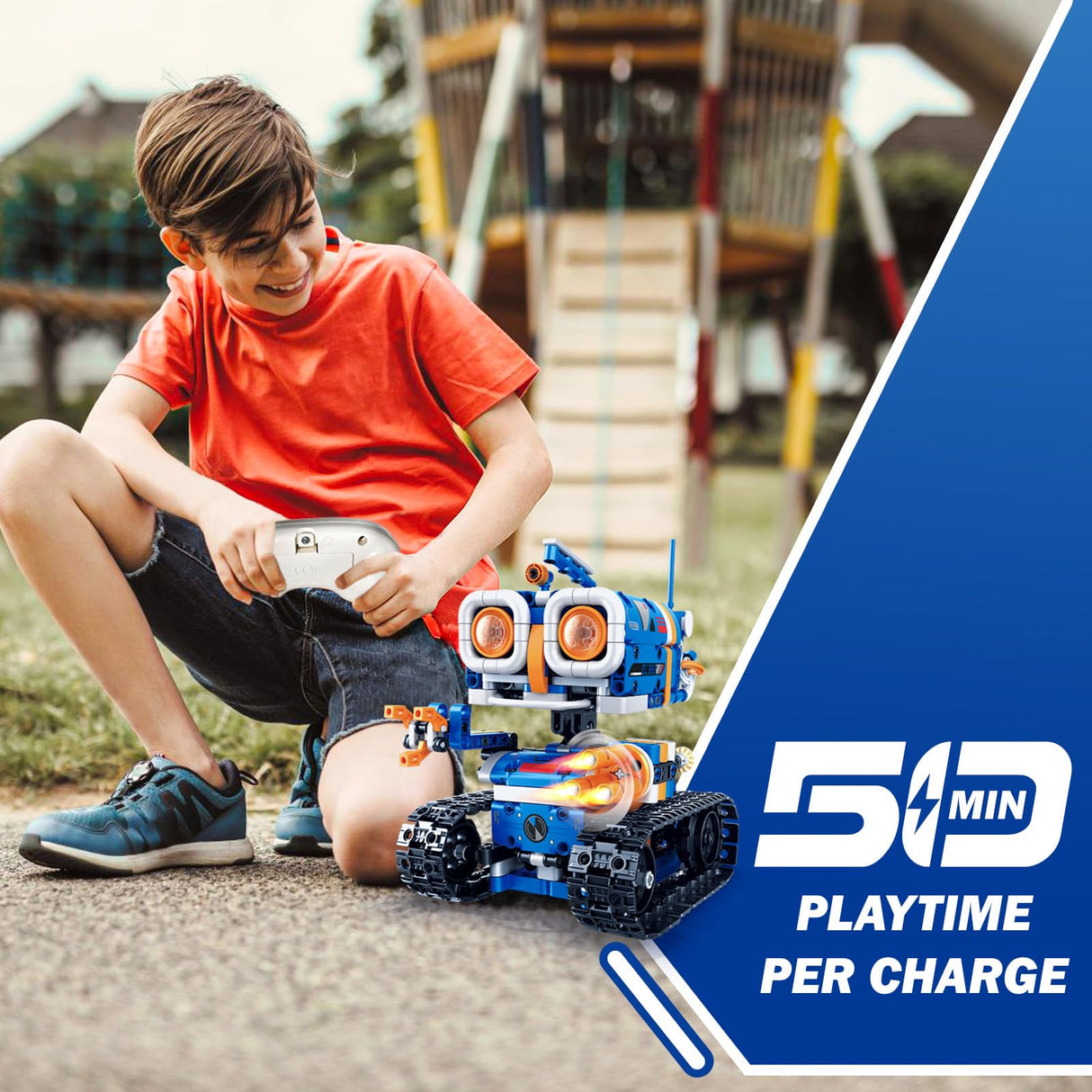 Demkia 5in1 STEM Robot Building Kit, 560 PCS APP/Remote Control Mech RC Robotics for Kids Ages 8-12, Science Kit Coding Robots Toy Set, Birthday Gifts for Boys Age 8-14+ Demkia