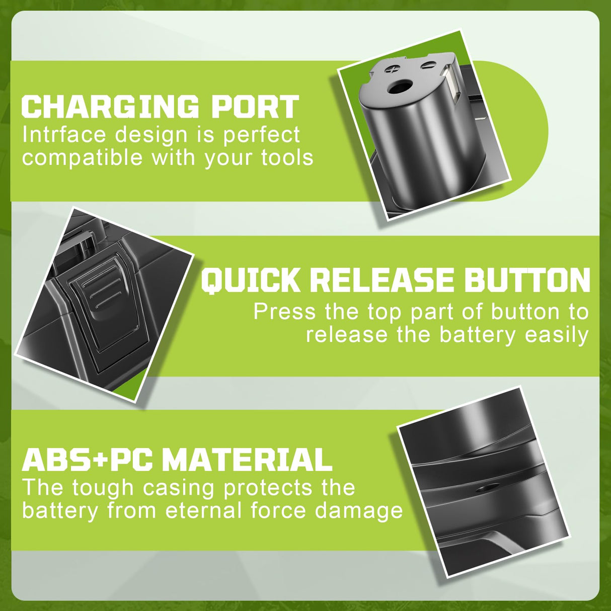 VINIDA 2Pack 3.0Ah P102 Li-ion Replacement for Ryobi 18V Battery and Charger Compatible with Ryobi Battery 18V P190 P104 P108 VINIDA