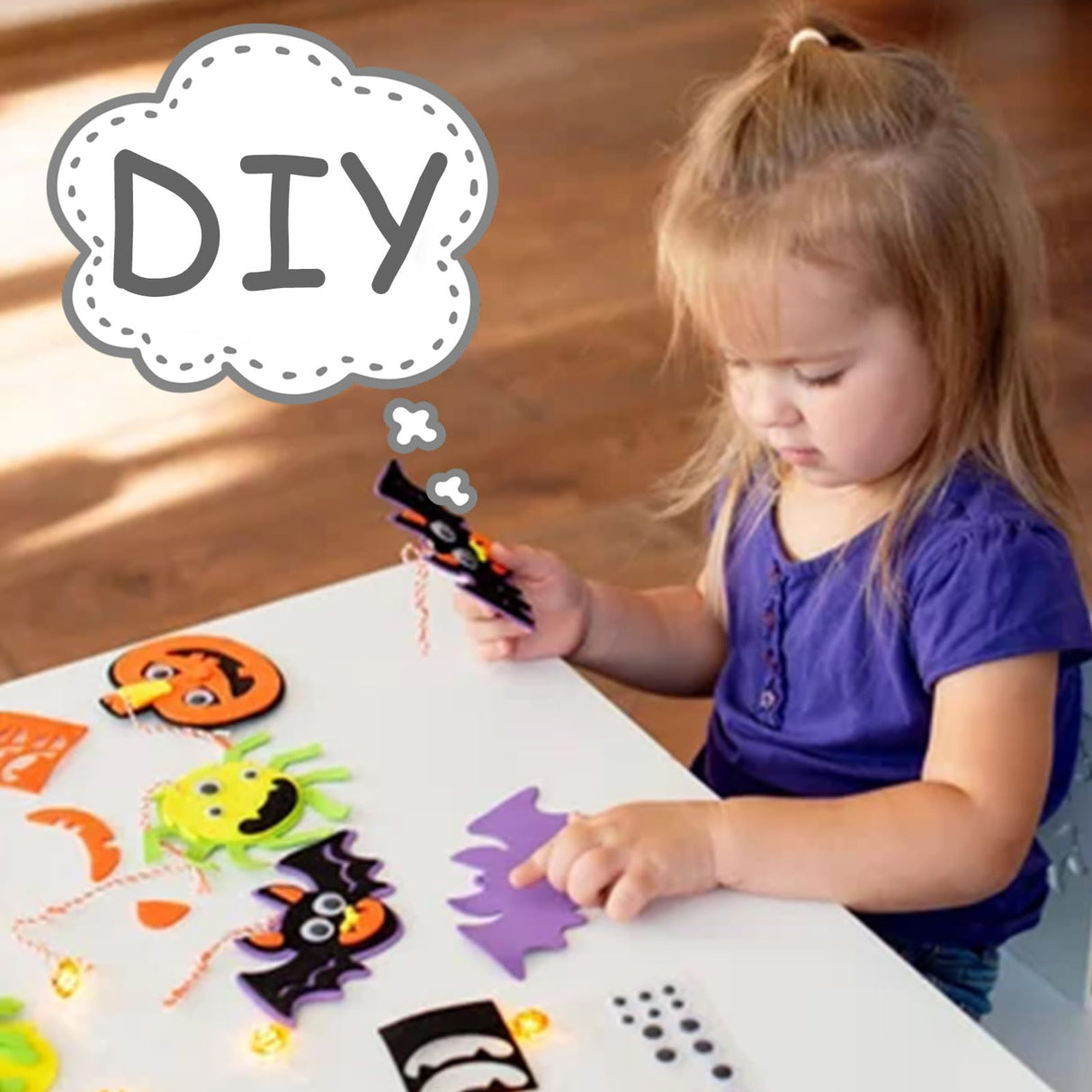 Jtnohx Stiff Felt Sheets, 32 Pcs Felt Fabric, 7"×11.3" Color Felt for Crafts, Craft Felt Square for Sewing Embroidery Handwork and Festivals Party (White) Jtnohx