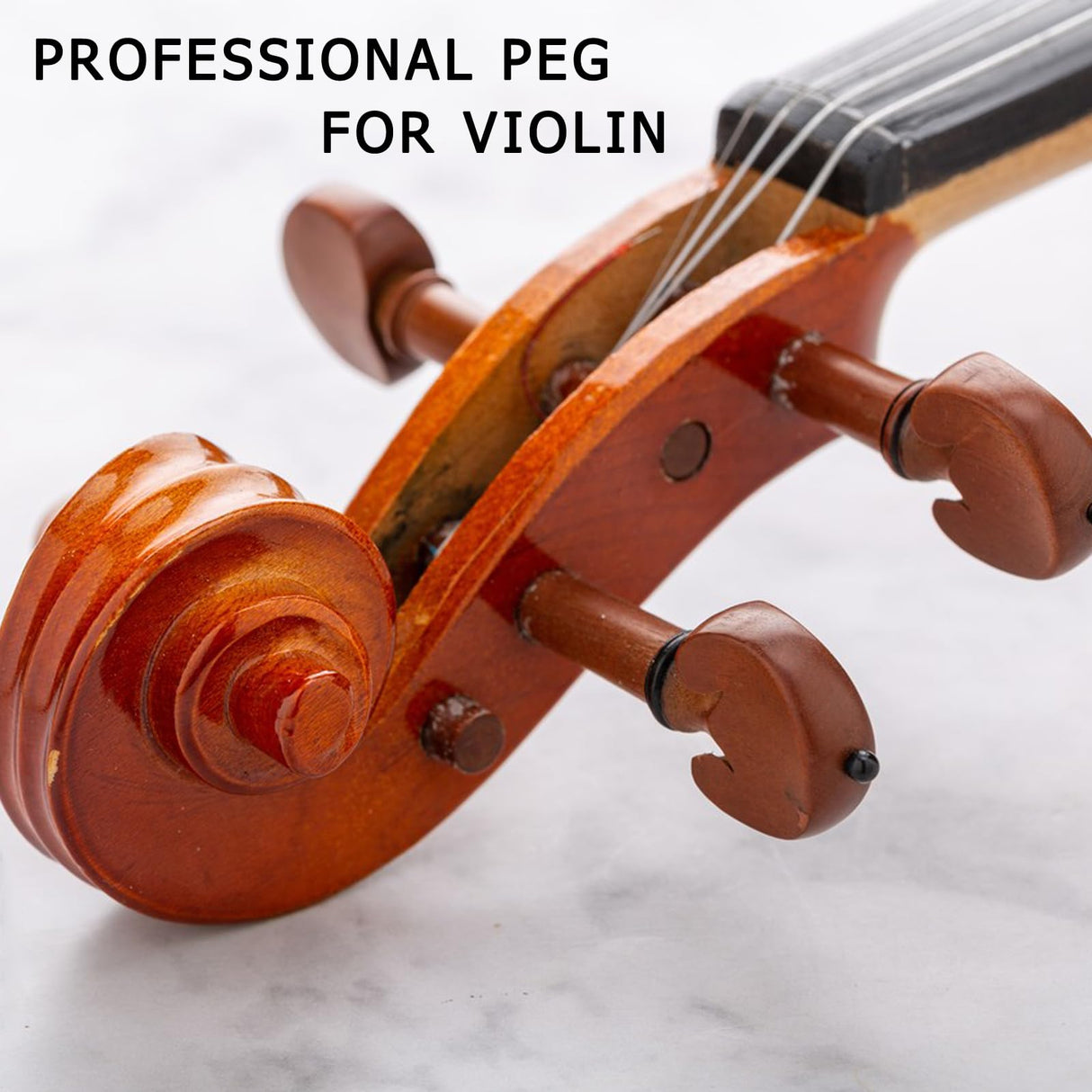 Violin for Beginners, Natural Acoustic 4/4 Violin for Adult Violin DIY Accessories Musical Instruments for Present, Full Sized 4/4 Violin (Not Included Bow) Focefec