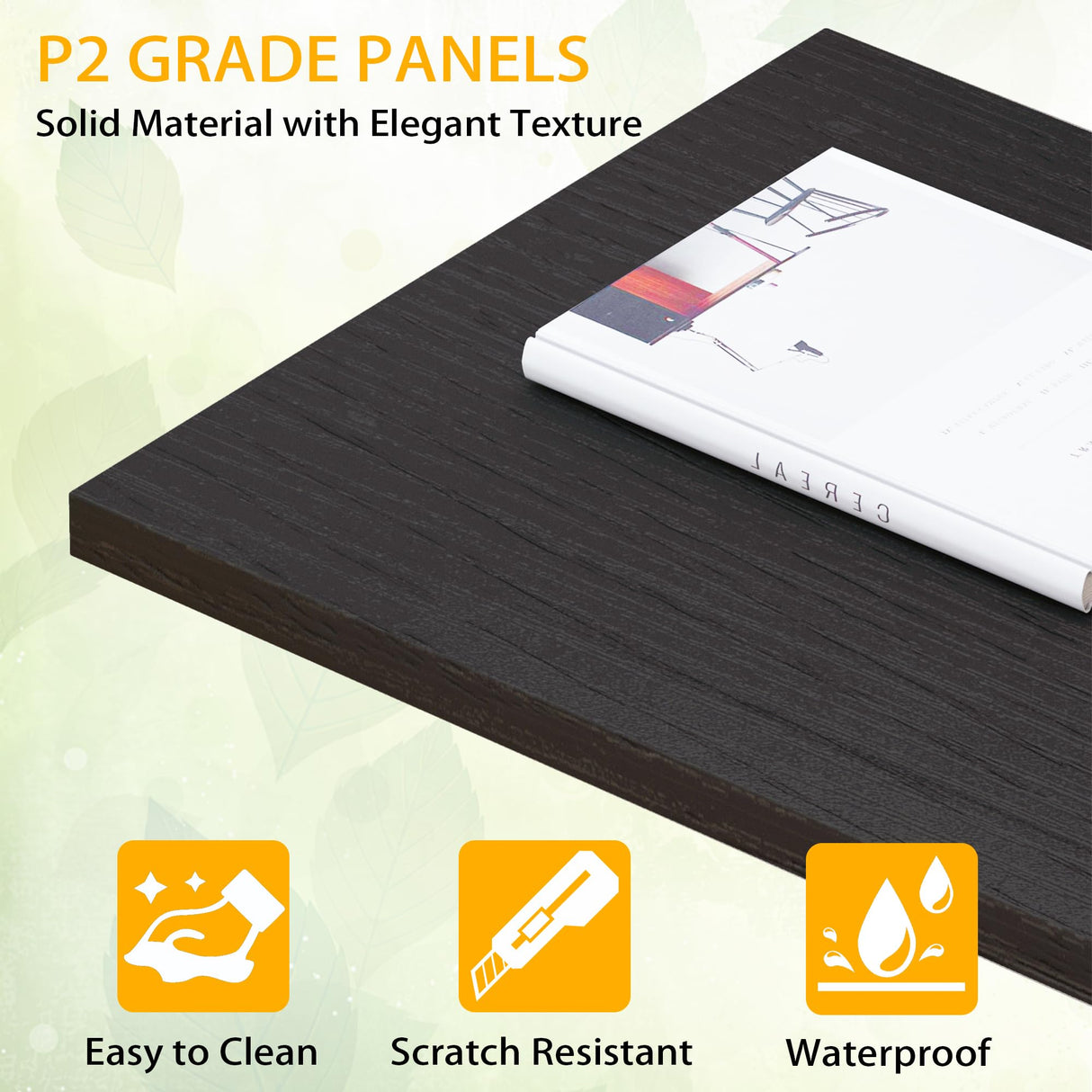 Dresser for Bedroom with 6 Drawers, Farmhouse Wood Chest of Drawers, Wide TV Stand Closet Storage Furniture with Metal Handle, Modern Clothes Organizer for Hallway, Living Room, Entryway, Black Xixini