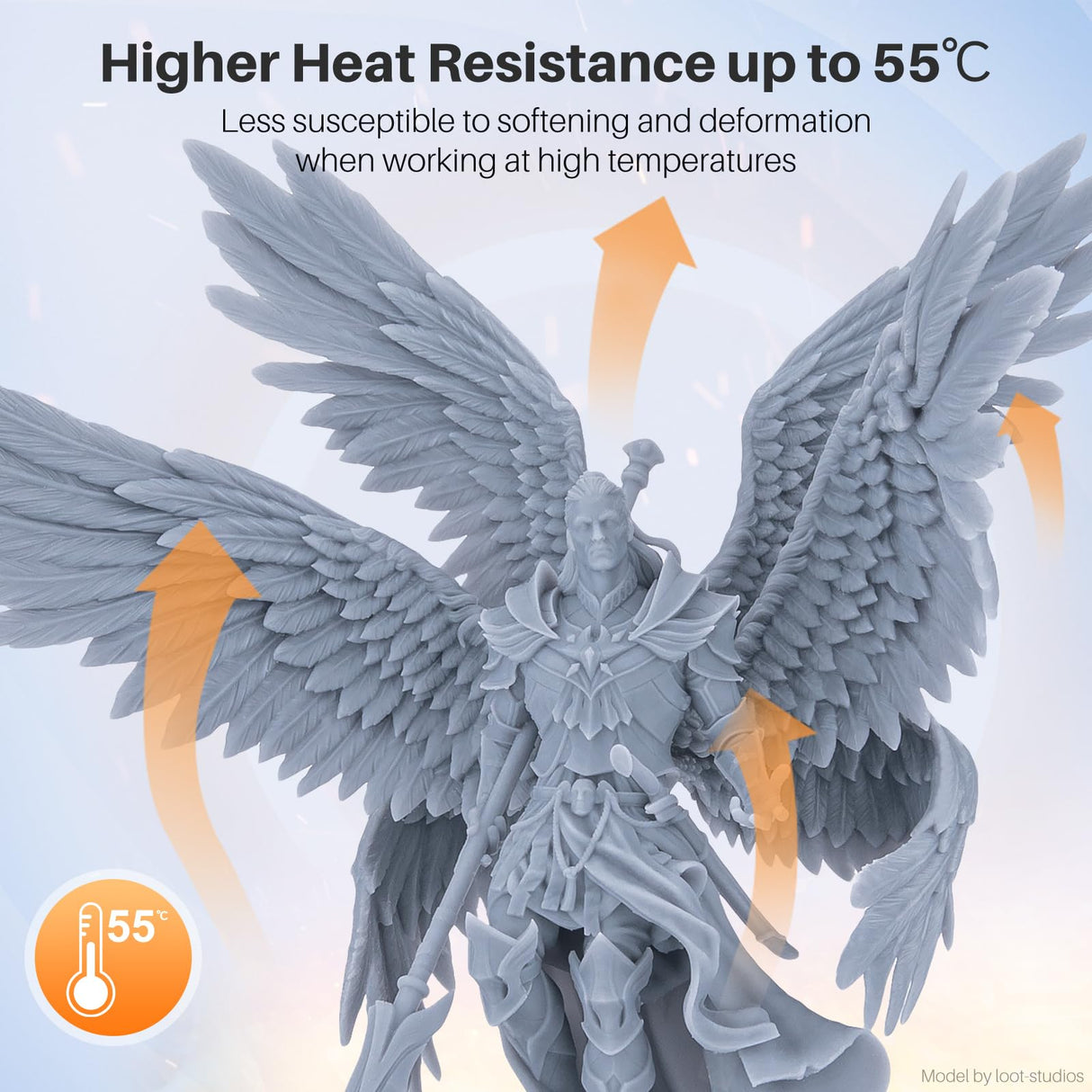 ELEGOO ABS-Like Resin 3.0 Pro, 3D Printer Resin with Low Viscosity and High Precision, 405nm Rapid UV-Curing Photopolymer Resin, 3D Resin for LCD/DLP 3D Printing, Clear 1000G ELEGOO