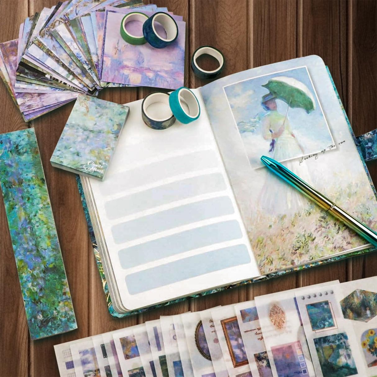 PANZIYU Charming Oil Painting DIY Journal Kit, Scrapbook Kit for Girls Ages 8-14,Journaling Art Crafts for Women, Scrapbooking Supplies,Stationary Set for Teens - The Cabbage Patch PANZIYU