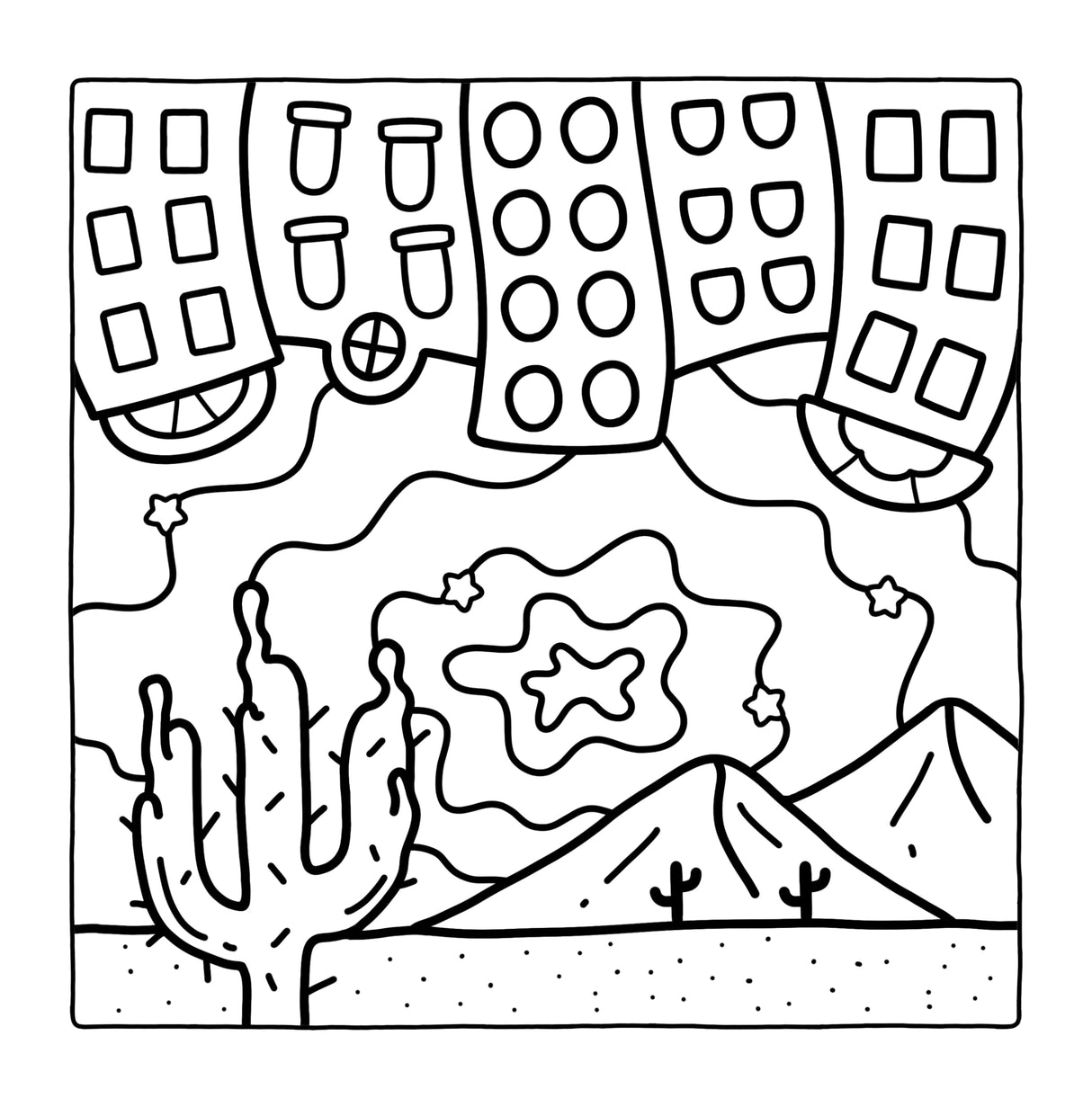 Trippy & Groovy: Psychedelic Coloring Book for Adults Featuring Mushrooms, Aliens, Magic Worlds and Illusions for Relaxation TAD Publishing LLC