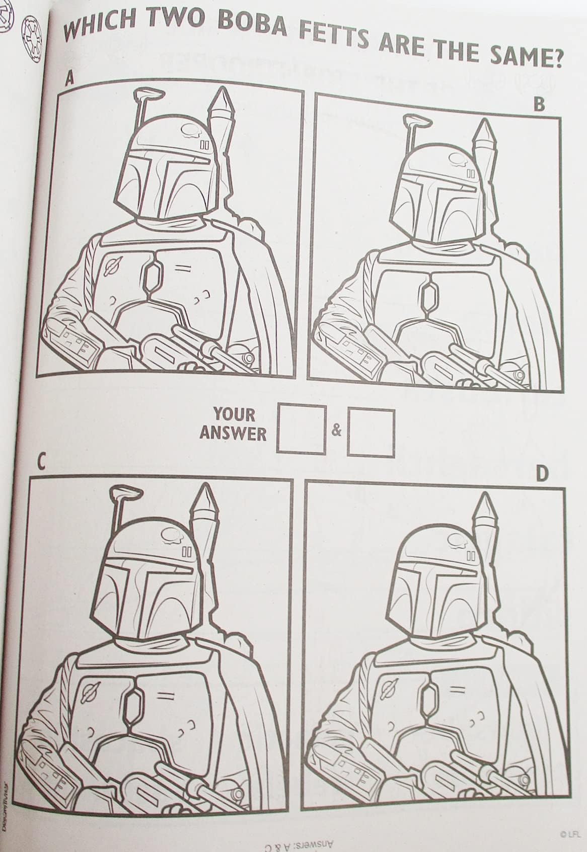 Colortivity Star Wars Coloring and Activity Fun Book - 80 Pages - Cover Varies Colortivity