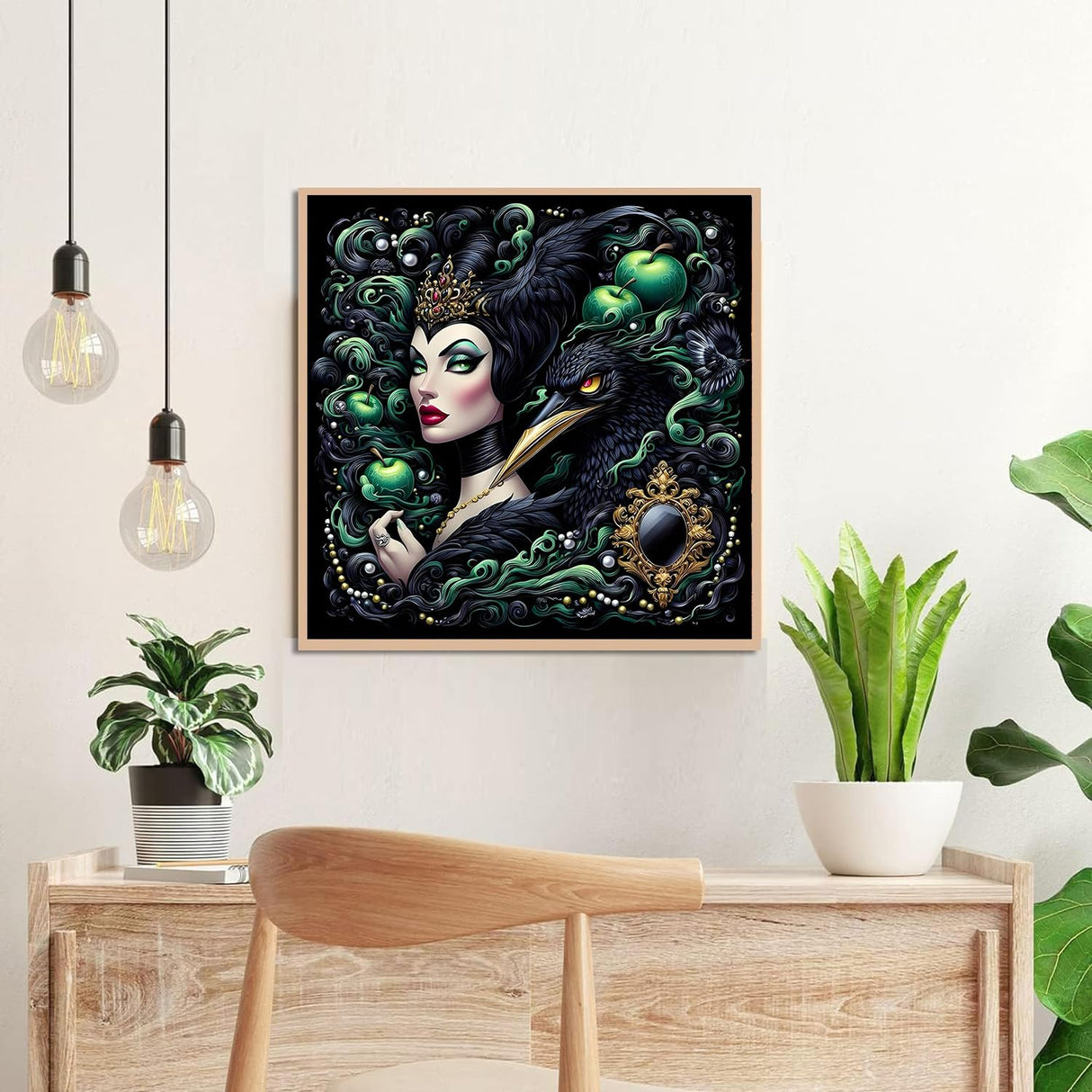 GemZono Adult Diamond Art Painting Kits,5D Diamond Art Kits,DIY Full Diamond Dot Paintings,Villain Diamond Painting Kits for Adults,Cartoon Round Full Diamond Painting,Home Decoration 13.8x13.8inch GemZono