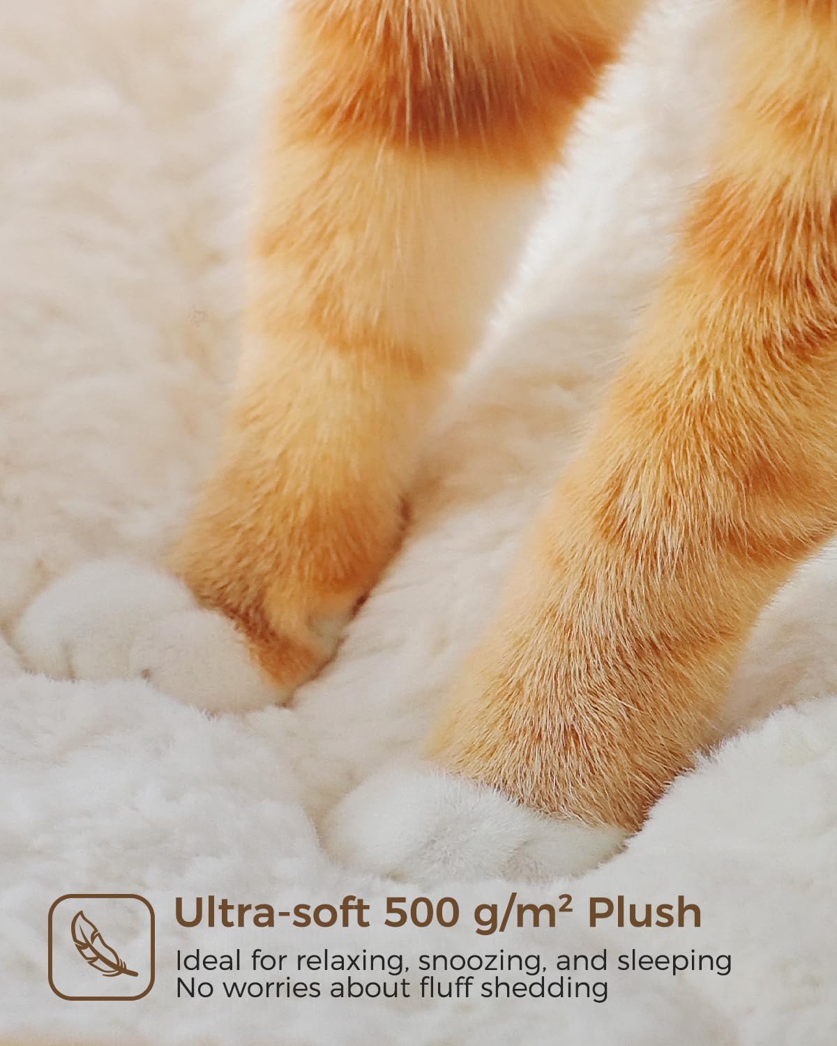 MUTTROS Modern Cat Tree for Large Cats, Wood Cat Tower for Indoor Cats, Real Branch Luxury Cat Furniture with Super Large Cozy Condo and Hammock & Scratching Post, Top Basket, White MUTTROS