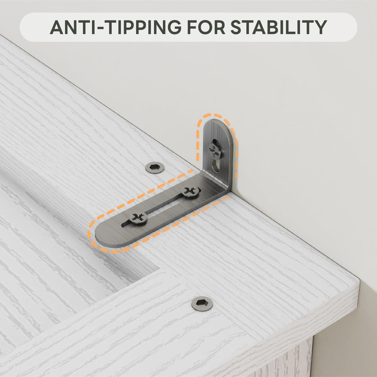 LIKIMIO 3 Doors Armoire Wardrobe Closet with Mirror, 2 Shoe Racks, 70" H Wooden Bedroom Armoires with 2 Drawers and Adjustable Shelves, Freestanding Closet Storage Cabinet with Hanging Rail, White LIKIMIO