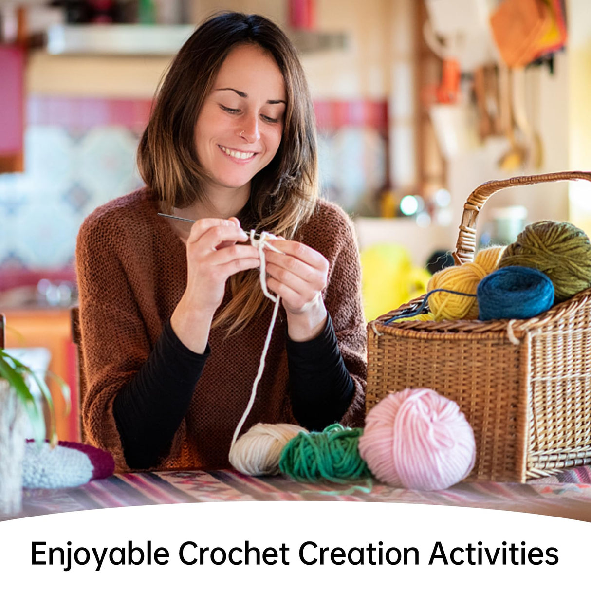 13" Crochet Square Blocking Board for Crocheting with 15 Stainless Steel Rods, Crochet Blocking Board with Pegs, Granny Square Blocking Board Gifts for Mothers, Grandmothers, Knitting Enthusiast Yikaroeli