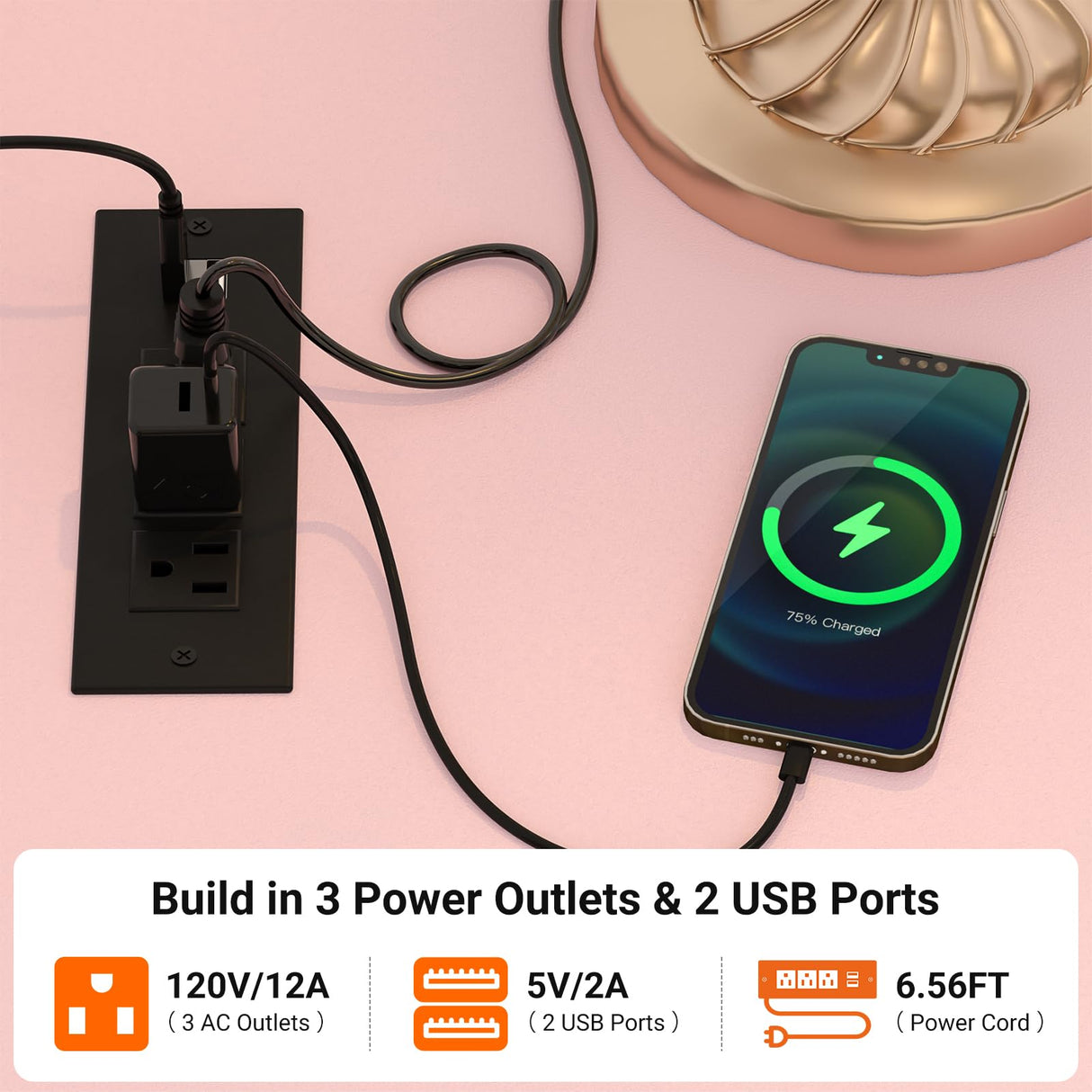 Cyclysio Dresser for Bedroom with Clothes Rack & Mirror, Pink 5 Drawers Dresser with Charging Station & LED Lights, Rolling Chest of Drawers with Wheels, Full Length Mirror, Wooden Top,Bedroom,Closet Cyclysio