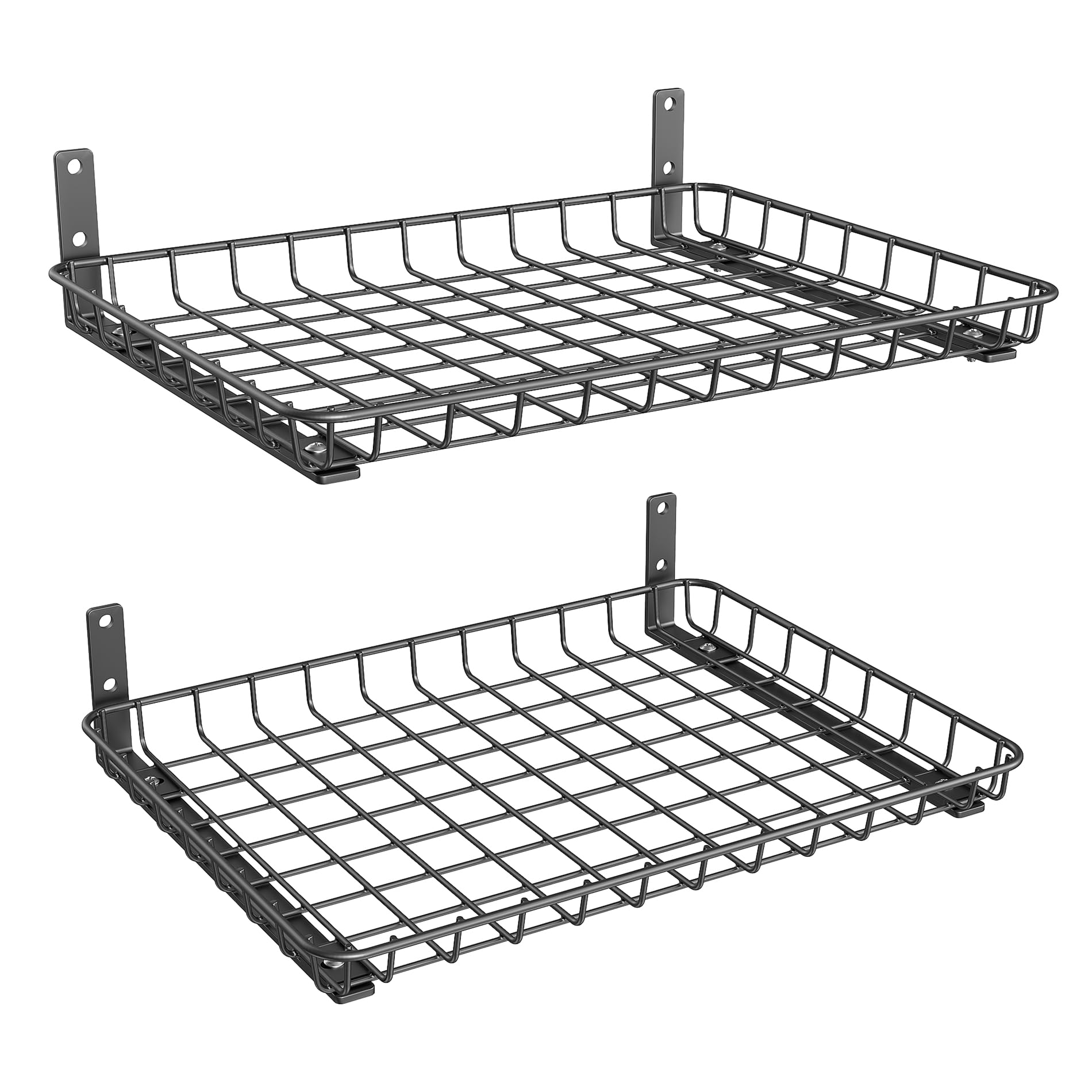 2-Pack 12x18 Inch Wall-Mounted Shelves, Garage Wall Shelf For Closet Laundry Room Heavy Duty Floating Shelves Hold Up To 60 Lbs White 79fc6dde D7e5 438c 9bb1 C6967ddc886e.03539d775c8f5531e700efc9f0433f68