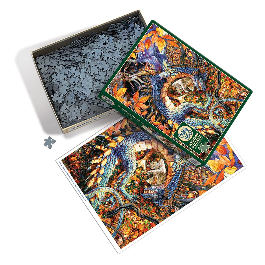 Cobble Hill 1000 Piece Puzzle - Abby's Dragon - Sample Poster Included Cobble Hill Puzzle Company Ltd.