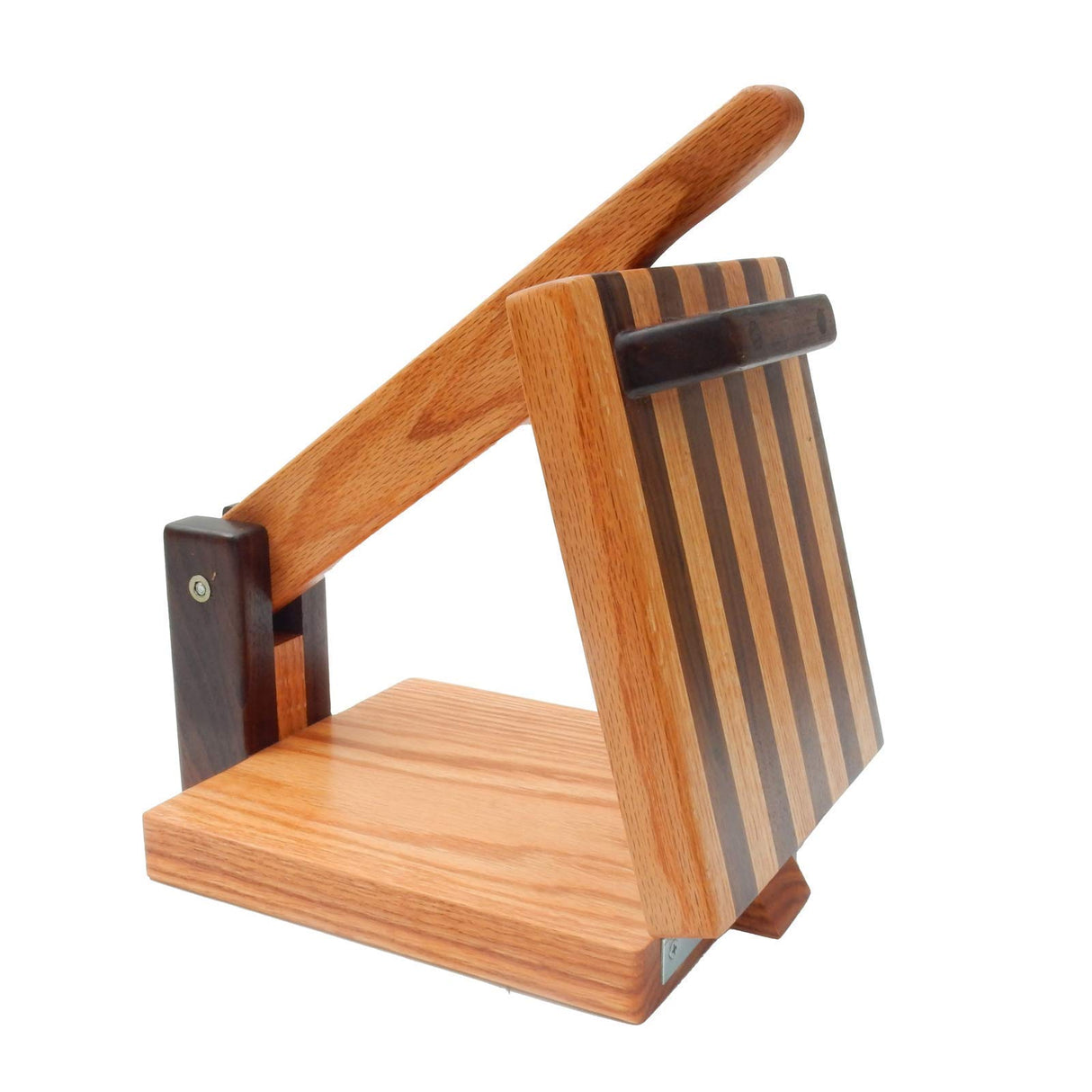 Central Coast Woodworks Hardwood Tortilla Press - Oak & Walnut - 10 inch Central Coast Woodworks