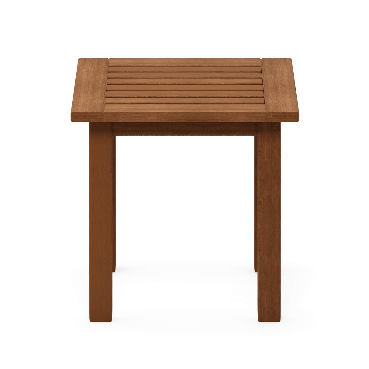 Furinno FG18506 Tioman Hardwood Patio Furniture Outdoor End Table, Natural Furinno