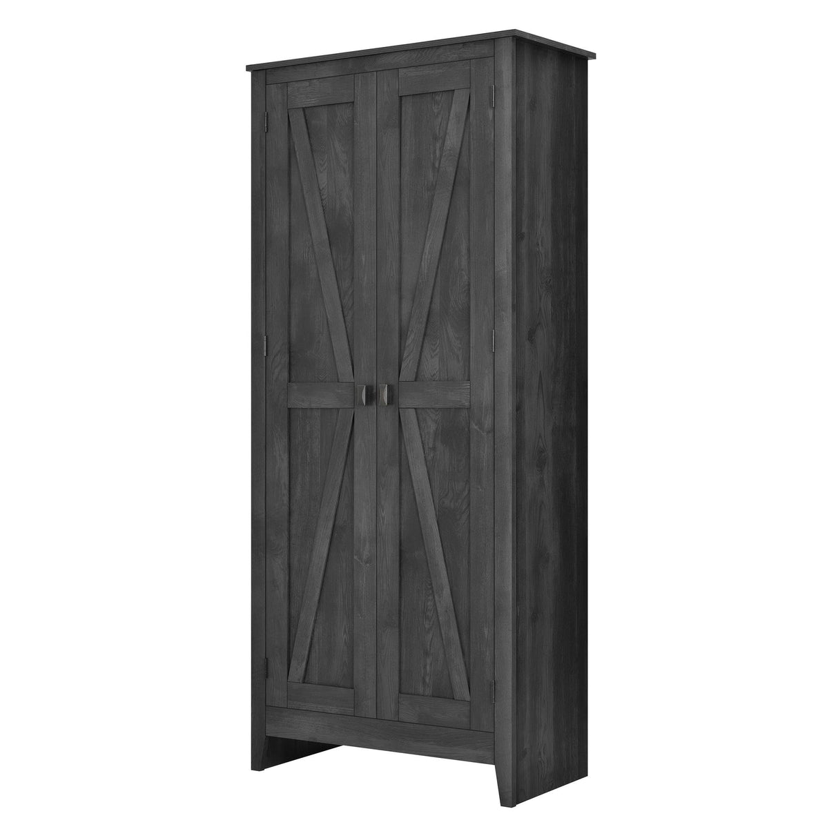 SystemBuild Evolution Farmington 31.5" Wide Storage Cabinet - Rustic Gray SystemBuild Evolution
