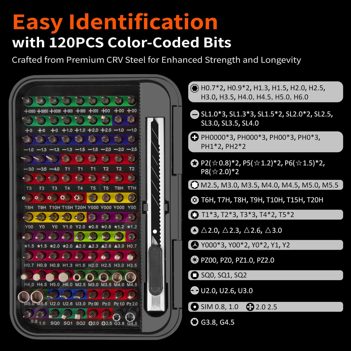 XOOL 132 in 1 Precision Screwdriver Set with Magnetic Driver Kit Professional Electronics Repair Tool Kit for Computer, PC, Mac-Book, Laptop, Tablet, iPhone, Xbox, Game Console XOOL