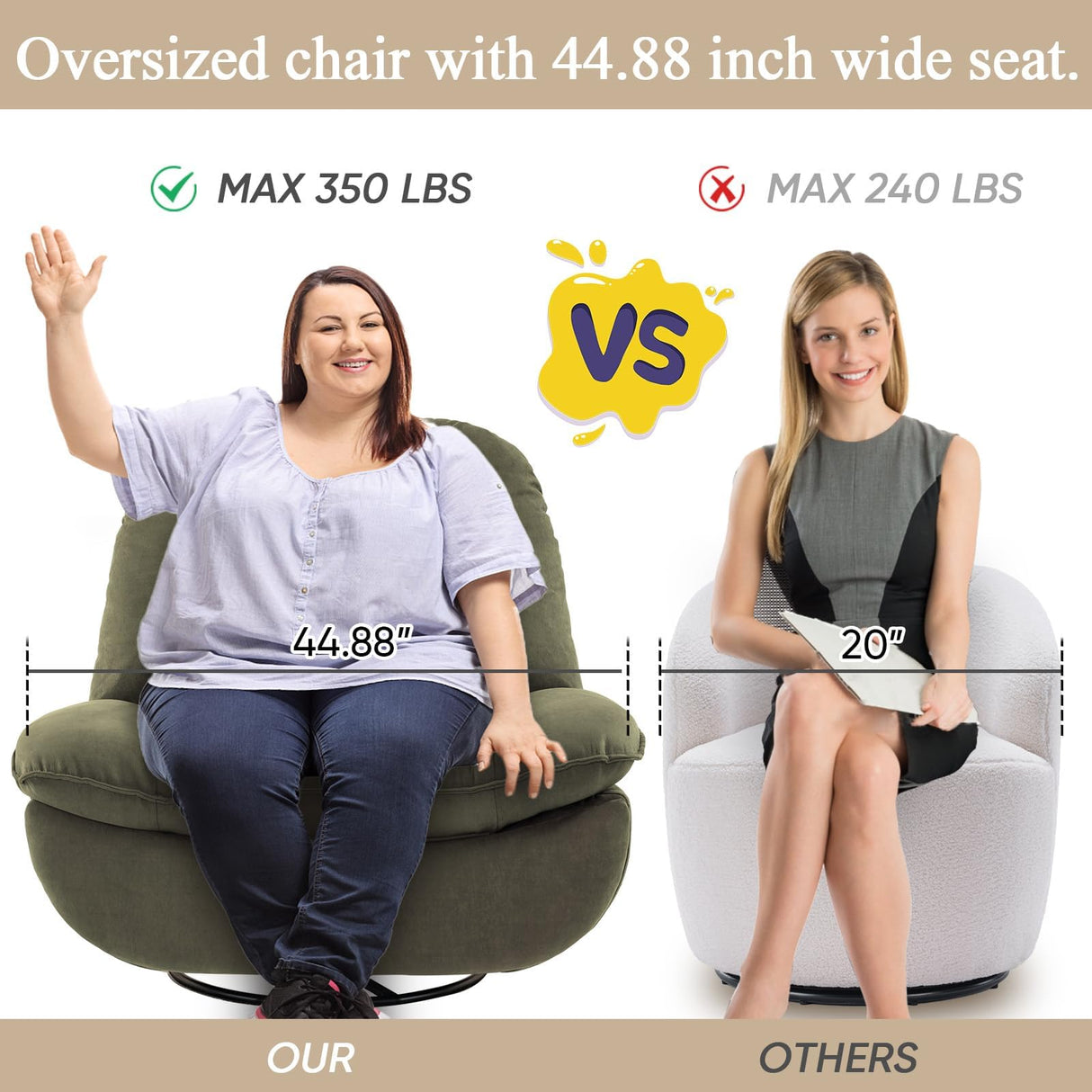 Smart Oversized Electric Recliner Chair, 360° Round Swivel Rocking Glider Rocker for Adults Modern Comfy Ergonomic Chaise Lounge Indoor, Theater Seating Living Room Reading, Emerald Green Fabric Deolme