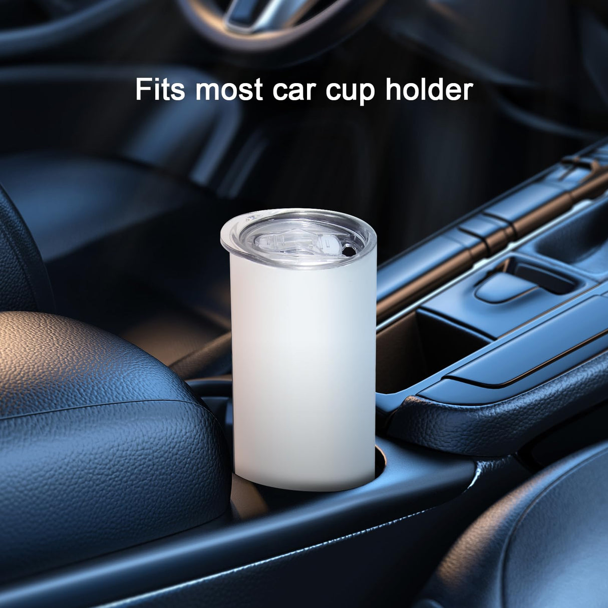 CHLJAR 20 oz Sublimation Tumblers, 25 Pack Straight Skinny Tumbler Bulk Blanks Stainless Steel Double Wall Insulated Tumbler Cups, DIY for Heat Press Machine, Individually Boxed CHLJAR