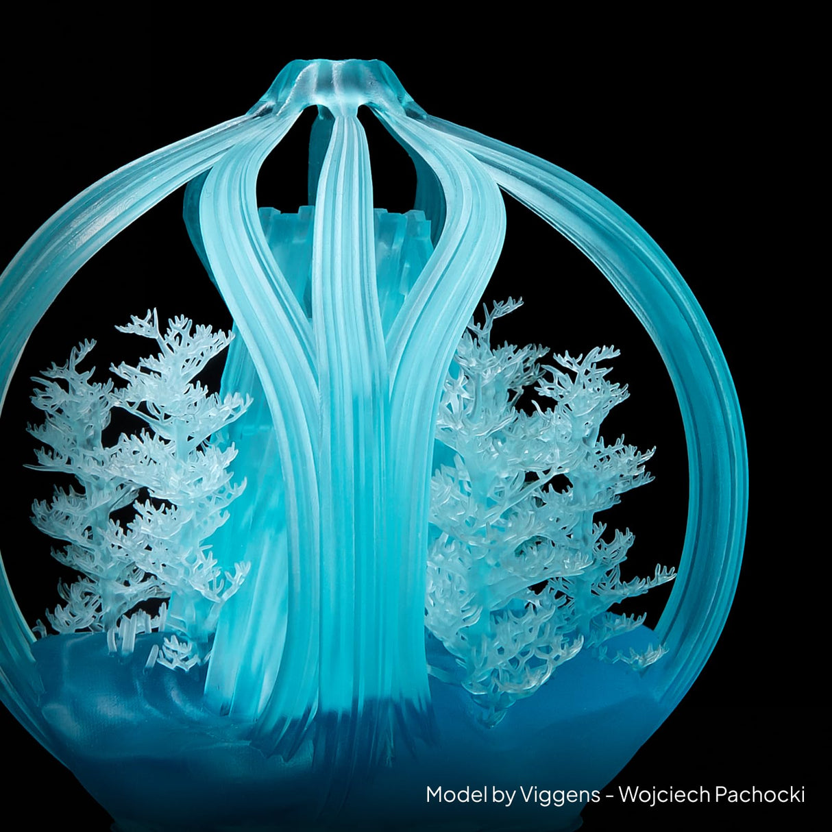 ELEGOO Water Washable ABS-Like 3D Printer Resin, High Durability and Toughness, Low Odor, Wide Compatibility for Mars Saturn Jupiter MSLA DLP LCD Impresora, Clear Blue 1000g ELEGOO