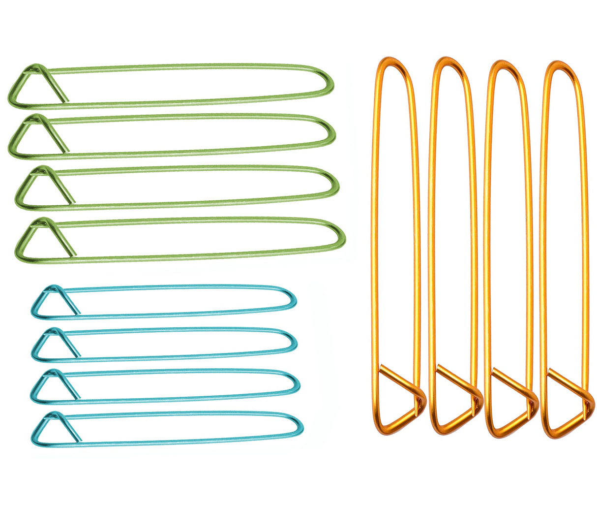 Fairycece 12pcs Aluminum Yarn Stitch Holders for Knitting Notions Or Crochet Fairycece