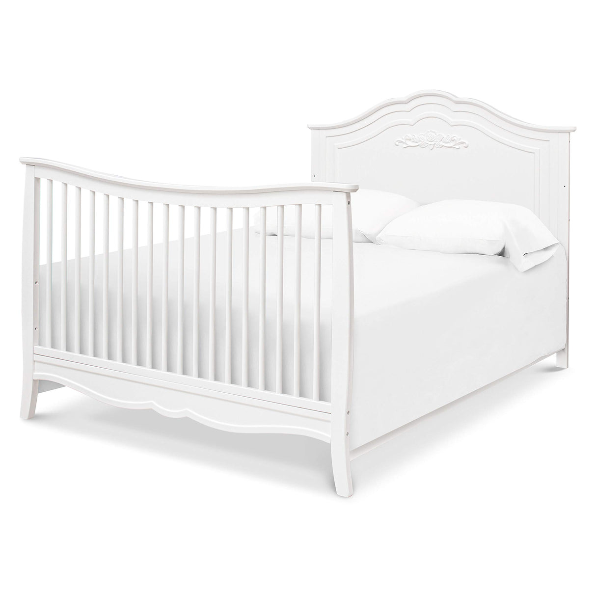 DaVinci Fiona 4-in-1 Convertible Crib in White, Greenguard Gold Certified DaVinci